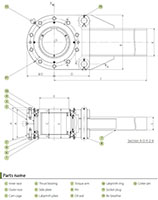 BS-F Series BS85 - BS465 Backstop Cam Clutch_2