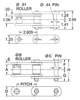 Roller-Conveyor-Chains---81XHH-CHAIN---PLAIN_2