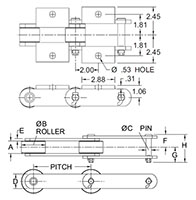 Roller-Conveyor-Chains---91R-CHAIN---K1-ATTACHMENT_2