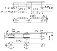 Roller-Conveyor-Chains---95R-CHAIN---A1_A2-ATTACHMENT_2