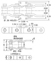 Welded-Steel---Mill-Chains_WHX-124H-CHAIN---K2-ATTACHMENT_2