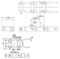 Welded-Steel---Mill-Chains_WHX-124H-CHAIN---RF2-ATTACHMENT_2