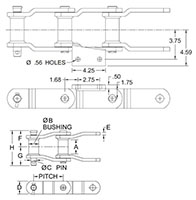 Welded-Steel---Mill-Chains_WHX-150-CHAIN---A2-ATTACHMENT_2