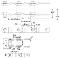 Welded-Steel---Mill-Chains_WHX-155-CHAIN---A2-ATTACHMENT_2