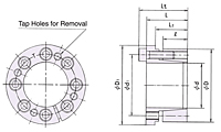 Power Lock KE Metric Series Keyless Locking Device-2