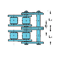 Nickel-Plated Double Strand Drive Lambda® Chains-2