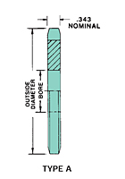 No. 50 - 5/8" Pitch - Plain Bore - A