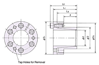 Power Lock TF Metric Series Keyless Locking Device-2