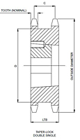 80 Double Single TAPER-LOCK®-2