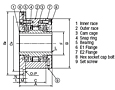 Cam Clutch BREU Series E1 Flange with E2 Flange_2