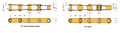 Double Pitch Hollow Pin Conveyor LAMBDA®-2